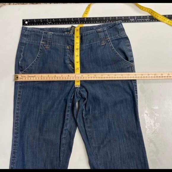 INC, International Concept, Women’s Jeans, Size 8, Blue, flare‎ hem, 28” inseam - Picture 10 of 10